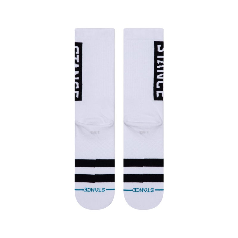 Stance OG Crew Socks (X-Large, White) - Image 3